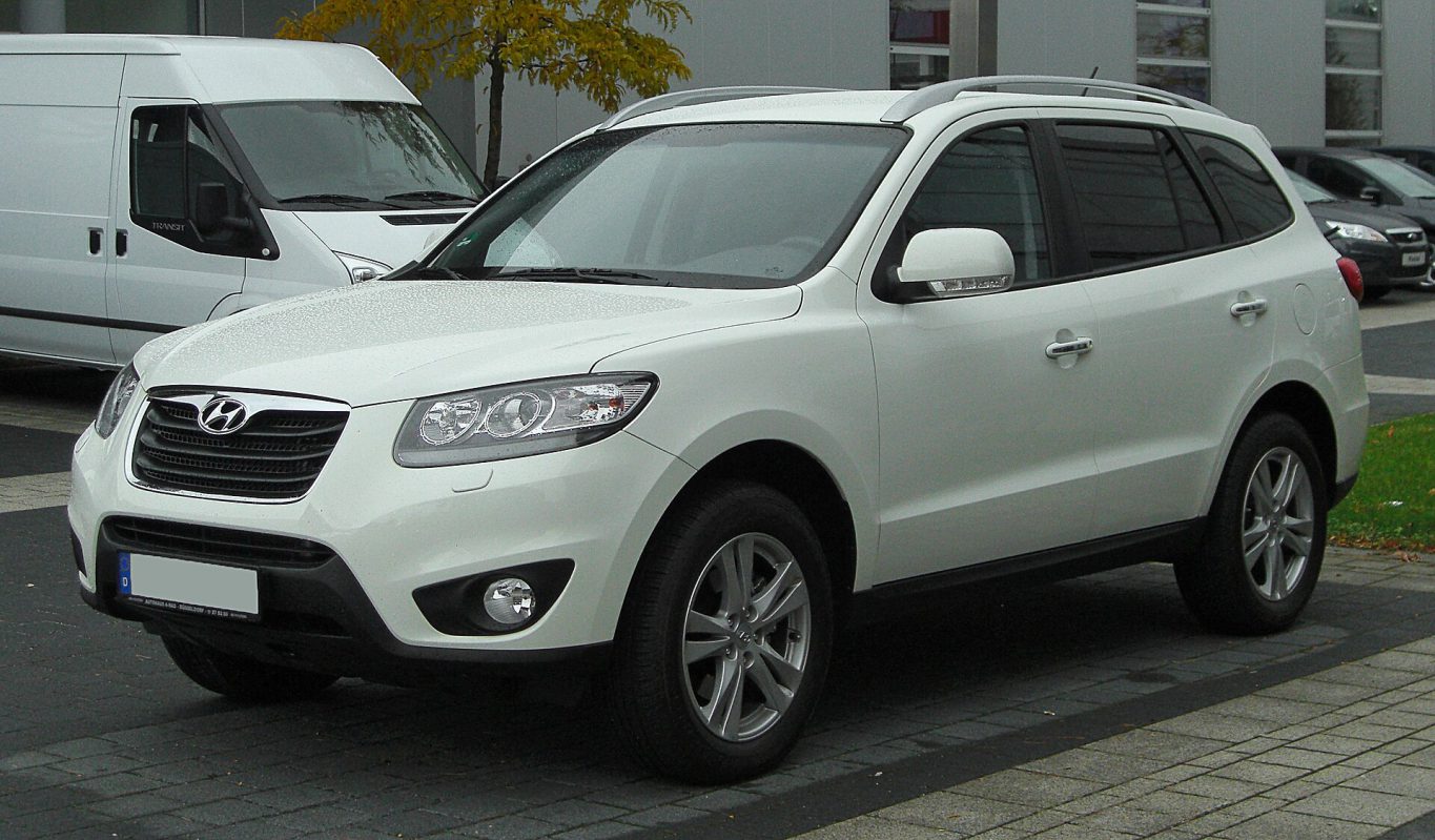 Nội thất Hyundai Santa Fe — Hyundai Santa Fe tại Cần Thơ